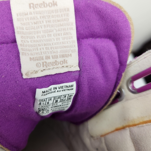 Reebok Alicia Keys Lace Up Wage Sneakers Size 8.5 - Picture 10 of 16